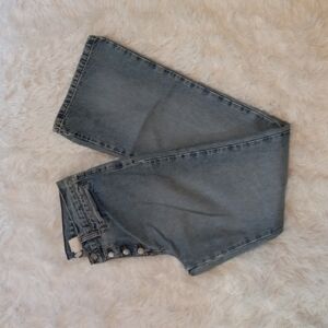 Calvin Klein Sandblast Low Rise Flare Jeans size 8/32 inch inseam